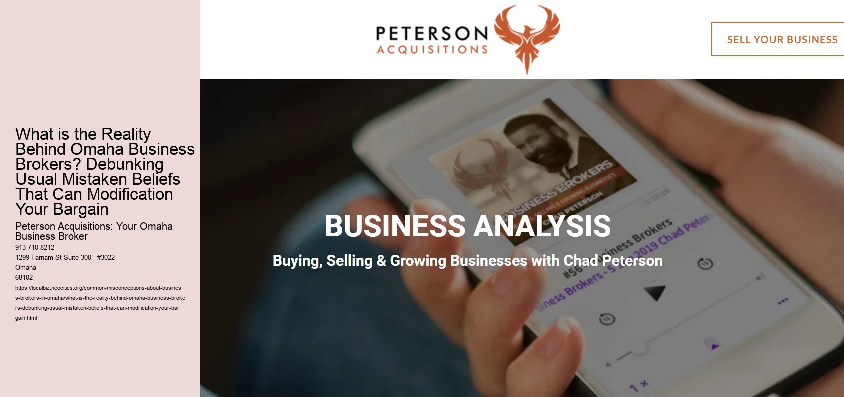 What is the Reality Behind Omaha Business Brokers? Debunking Usual Mistaken Beliefs That Can Modification Your Bargain